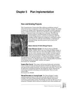 Chapter 5  Plan Implementation New and Existing Projects