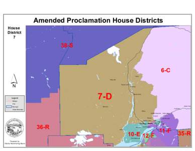 House District 7 Amended Proclamation House Districts Cantwell