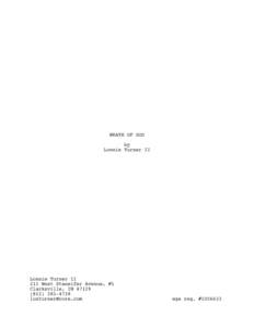Wrath of God - 7th - Final Script