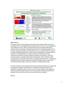 Superhard materials / Nanomaterials / Emerging technologies / Graphene / Oak Ridge National Laboratory / Nanophase material / Center for Nanophase Materials Sciences / United States Department of Energy National Laboratories / Silicon carbide / Chemistry / Materials science / Physics