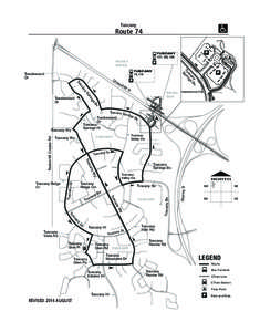 Tuscany  Route 74 TUSCANY  157, 158, 169