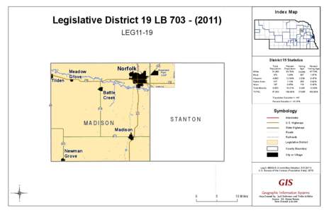 Index Map  Legislative District 19 LB[removed]LEG11[removed]