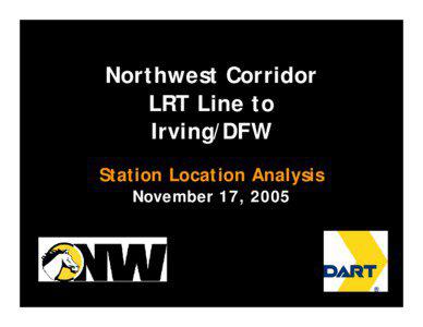 Las Colinas / Irving /  Texas / Dallas/Fort Worth International Airport / Dallas / Las Colinas APT System / Geography of Texas / Texas / Dallas – Fort Worth Metroplex