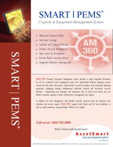 SMART ǀ PEMS  ® Property & Equipment Management System