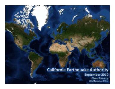 Earthquake insurance / Insurance / Financial services / Home insurance / Health insurance coverage in the United States / Risk purchasing group / Types of insurance / Financial economics / Investment