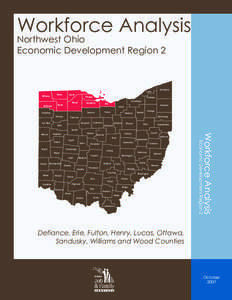 Workforce Analysis Northwest Ohio Economic Development Region 2 Williams