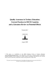 Accreditation / European Association for Quality Assurance in Higher Education / Audit / Higher education accreditation / Higher education in Ukraine / Evaluation / Quality assurance / Quality Assurance Agency for Higher Education