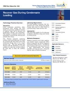 Recover Gas During Condensate Loading