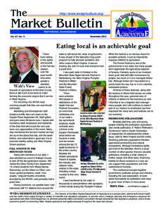 The  http://www.wvagriculture.org/ Market Bulletin Gus