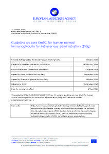 21 October 2010 EMA/CHMP/BPWP[removed]rev. 3 Committee for Medicinal Products for Human Use (CHMP)