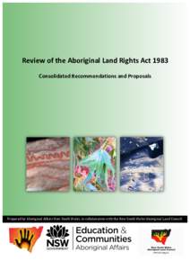 Aboriginal land rights in Australia / Indigenous peoples of Australia / Indigenous peoples of Oceania / Academy of Live and Recorded Arts / Politics of Australia / Aboriginal land rights legislation in Australia / NSW Aboriginal Land Council
