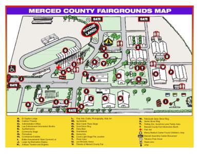 MERCED COUNTY FAIRGROUNDS MAP  MAC A. B.