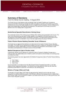 Microsoft Word - DC Summary of Decisions-Aug12.docx