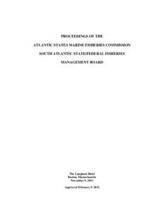 Atlantic croaker / Atlantic States Marine Fisheries Commission / Cynoscion nebulosus / Bycatch / Stock assessment / Fisheries management / Fish / Sciaenidae / Fisheries science