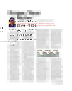 NCGA.FALL09.Pg67CX.indd:19:23 PM PAGE 1  Know Your Rules  By John Vander Borght, Manager Junior Tour