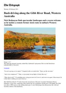 Geography of Oceania / Australia / Outback / Gibb River Road / Gibb River / Pentecost River / One / The bush / Kimberley / Australian culture / Geography of Australia