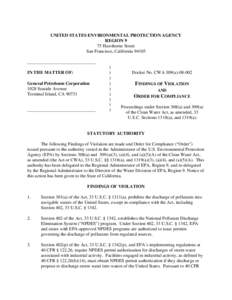 Water / Clean Water Act / Stormwater / Effluent limitation / Water quality / Surface runoff / United States Environmental Protection Agency / Concentrated Animal Feeding Operations / United States regulation of point source water pollution / Environment / Water pollution / Earth