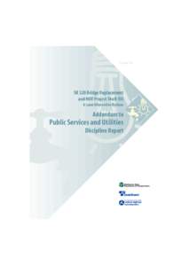 SR 520 Bridge Replacement and HOV Project Draft EIS - Appendix N Addendum - Public Services and Utilities