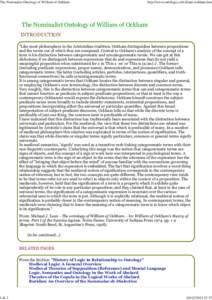 Science / Philosophy of language / Traditional logic / Propositional calculus / Grammar / William of Ockham / Supposition theory / Problem of universals / Sum of Logic / Philosophy / Logic / Ontology