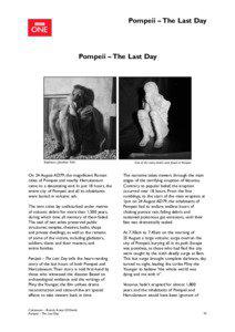 Pompeii in popular culture / Ancient cities / Mount Vesuvius / Pompeii / Pompeii: The Last Day / Herculaneum / Pliny the Elder / Plinian eruption / Miseno / Geology / Campania / Volcanology