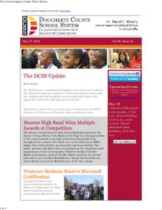News from Dougherty County School System