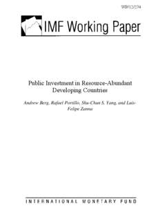 Foreign direct investment / Economic growth / Capital / Fiscal policy / Dutch disease / Capital accumulation / Sovereign wealth fund / Resource curse / Resource / Economics / International economics / Public finance