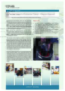 CA PA CITY BUILDING  The Safe Transport of Radioactive Material – A Regional Approach http://www-ns.iaea.org/tech-areas/radiation-safety/transport.asp?s=3&l=23  Recognizing the benefits that can be achieved