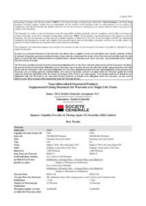 Options / Equity securities / Financial markets / Corporate finance / Warrant / Derivative / Exchange-traded fund / Futures contract / Liquidity risk / Financial economics / Investment / Finance