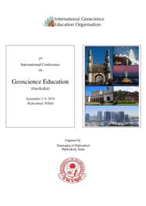 7th International Conference on Geoscience Education (GeoSciEd)