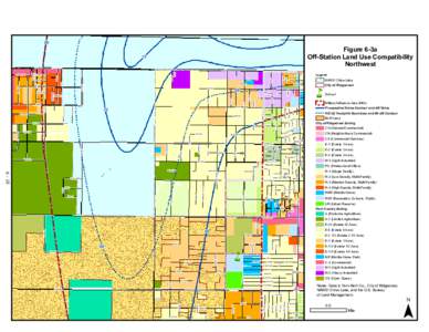 60  Figure 6-3a Off-Station Land Use Compatibility Northwest