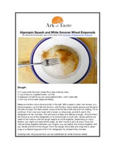 Latin American cuisine / Staple foods / Cuisine of the Southwestern United States / Empanada / Flour / Teaspoon / Dough / Wheat flour / Fleischkuekle / Food and drink / Wheat / Philippine cuisine