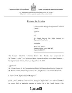 Canada / Marketing / S&P/TSX 60 Index / Rogers Cable / Capital Cities Communications v. CRTC / Cogeco / XL / Customer experience / Canadian Radio-television and Telecommunications Commission / S&P/TSX Composite Index / Rogers Communications / Economy of Canada