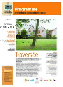 Program Q:MdB:31 Page1  Programme MAISON DE BANLIEUE ET DE L’ARCHITECTURE www.maisondebanlieue.fr