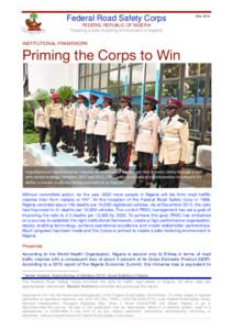 Microsoft Word - FRSC 1 - Building the Institutional Framework (Priming the Corps to Win).docx