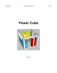 Power Cube  Open Source Ecology Power Cube