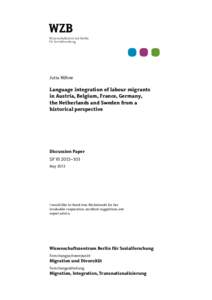 Demography / Population / German-speaking countries / Liberal democracies / Member states of the United Nations / Migrant worker / Immigration / Belgium / Refugee / Political geography / Europe / International relations