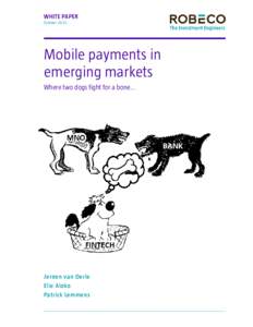 Mobile payments in emerging markets October 2015