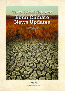 Third World Network  BONN CLIMATE NEWS UPDATES (May[removed]TWN