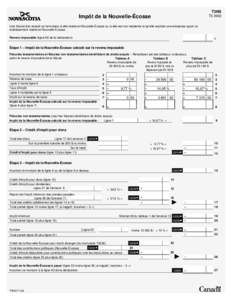 T3NS  Impôt de la Nouvelle-Écosse T3 2002