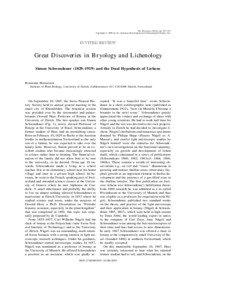 Simon Schwendener / Symbiosis / Lichen / Crustose / Heinrich Anton de Bary / Trentepohlia / Biology / Microbiology / Algae