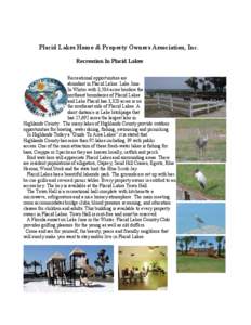 Lake Placid /  New York / Lake Placid / Adirondack Park / Lake Istokpoga / Placid Lakes /  Florida / Highlands Today / Placid / Highlands County /  Florida / Geography of New York / Geography of Florida / Geography of the United States