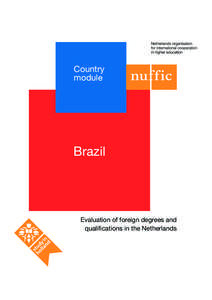 Country module Brazil  Evaluation of foreign degrees and