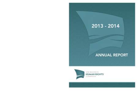 [removed]Annual Report of the New Brunswick Human Rights Commission (Canada)