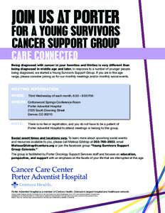 Porter Adventist Hospital / Cancer support group / Health