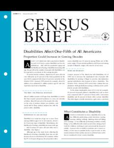 CENBR/97-5 | Issued December[removed]U.S. Department of Commerce Economics and Statistics Administration BUREAU OF THE CENSUS