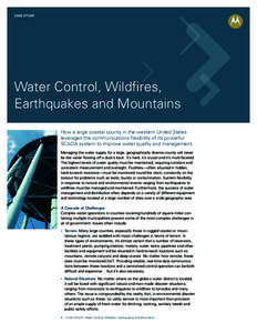 Water Control, Wildfires, Earthquakes and Mountains