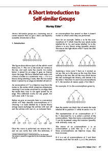 1 Asia Pacific Mathematics Newsletter ShortIntroduction Introduction to AAShort
