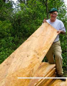 Tony Gasbarro’s work with villagers in La Montañona, El Salvador, included helping them develop sustainable forestry practices.  12 