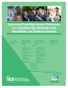 Improving Post-High School Outcomes for Transition-Age Students with Disabilities: An Evidence Review Executive Summary