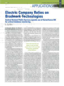 JUNED ATA B A S E T R E N D S A N D A P P L I C AT I O N S APPLICATIONS Electric Company Relies on
